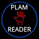 White Palm Reader Handmade Art Neon Sign
