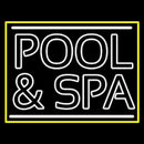 White Pool And Spa Handmade Art Neon Sign