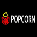 White Popcorn Handmade Art Neon Sign