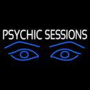 White Psychic Sessions With Blue Eye Handmade Art Neon Sign