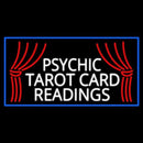 White Psychic Tarot Card Readings Handmade Art Neon Sign
