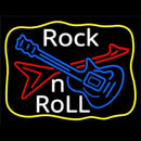White Rock N Roll Handmade Art Neon Sign