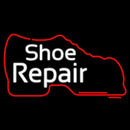 White Shoe Repair With Shoe Handmade Art Neon Sign