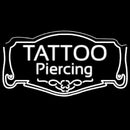 White Tattoo Piercing Handmade Art Neon Sign