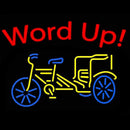 Word Up Handmade Art Neon Sign