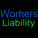 Workers Liability Handmade Art Neon Sign