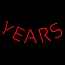 Years Handmade Art Neon Sign