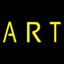 Yellow Art Block Handmade Art Neon Sign