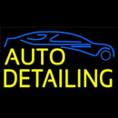 Yellow Auto Detailing 1 Handmade Art Neon Sign