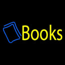 Yellow Books Handmade Art Neon Sign