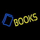 Yellow Books Handmade Art Neon Sign