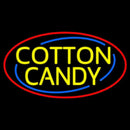 Yellow Cotton Candy Handmade Art Neon Sign