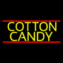 Yellow Cotton Candy Handmade Art Neon Sign