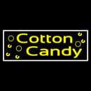 Yellow Cotton Candy Handmade Art Neon Sign