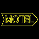 Yellow Double Stroke Handmade Art Neon Sign