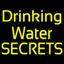 Yellow Drinking Water Handmade Art Neon Sign