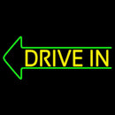 Yellow Drive In Handmade Art Neon Sign