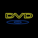 Yellow Dvd 1 Handmade Art Neon Sign