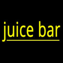 Yellow Juice Bar Handmade Art Neon Sign