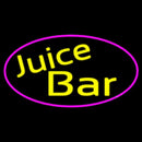 Yellow Juice Bar Handmade Art Neon Sign