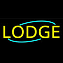 Yellow Lodge Handmade Art Neon Sign