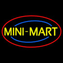 Yellow Mini Mart Handmade Art Neon Sign