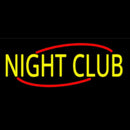 Yellow Night Club Handmade Art Neon Sign