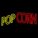 Yellow Pop Red Corn Handmade Art Neon Sign