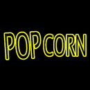 Yellow Popcorn Block Handmade Art Neon Sign