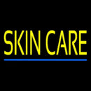 Yellow Skin Care Blue Line Handmade Art Neon Sign
