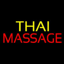 Yellow Thai Red Massage Handmade Art Neon Sign