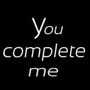 You Complete Me Handmade Art Neon Sign
