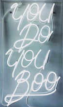 You do you, boo neon sign Handmade Art Neon Sign