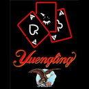 Yuengling Ace And Poker Beer Sign Handmade Art Neon Sign