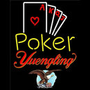 Yuengling Poker Ace Series Beer Sign Handmade Art Neon Sign