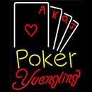 Yuengling Poker Ace Series Beer Sign Handmade Art Neon Sign