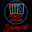Yuengling Poker Room Beer Sign Handmade Art Neon Sign