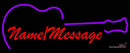 Acoustic Guitar Neon Sign