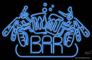Bar With Mosquito And Beer Mug Neon Sign