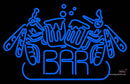 Bar With Mosquito And Beer Mug Neon Sign