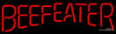 Beefeater Neon Beer Sign