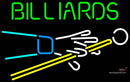 Billiards Neon Sign