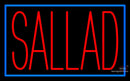 Border With Sallad Neon Sign