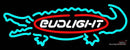 Bud Light Alligator Neon Beer Sign 