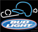 Bud Light Baseball Neon Beer Sign  x