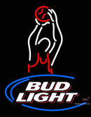 Bud Light Basketball Player Neon Sign