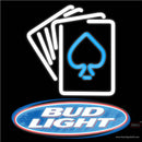 Bud Light Cards Neon Sign