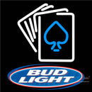 Bud Light Cards Neon Sign