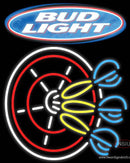 Bud Light Darts Pin Neon Sign  
