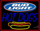 Bud Light Hotdogs Neon Sign 